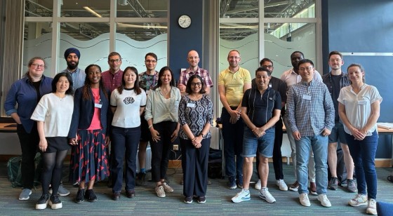 Group photo of trainers and trainees