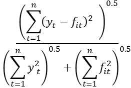 Sum from t=1 to t=n